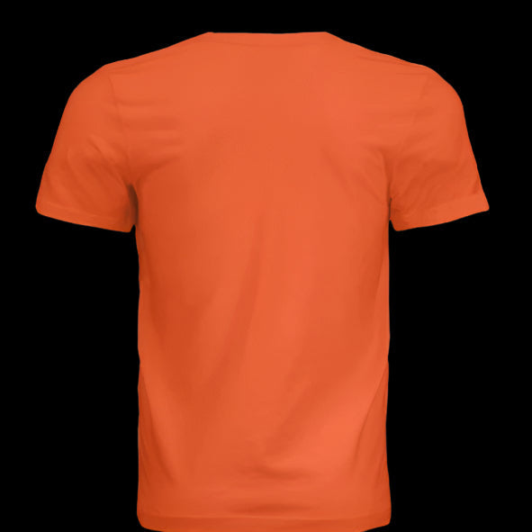 Solid Orange Triblend - BACK