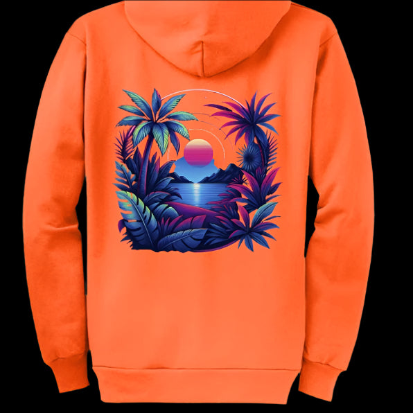 Neon Orange - BACK