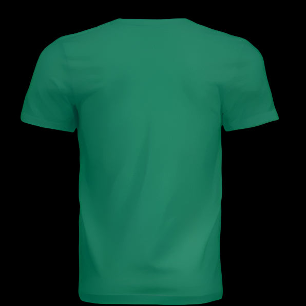 Solid Kelly Triblend - BACK