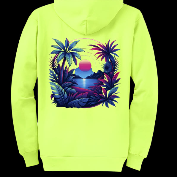 Neon Yellow - BACK
