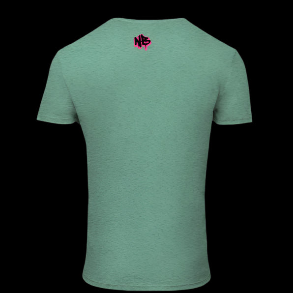 GREEN TRIBLEND - BACK