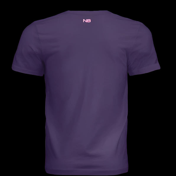 Solid Team Purple Triblend - BACK