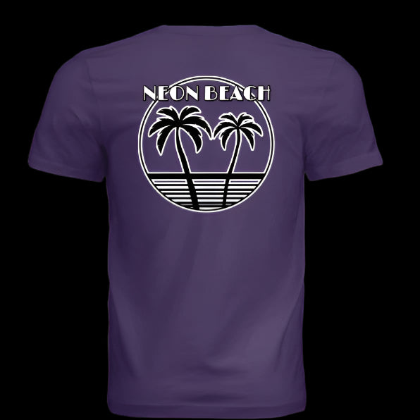 Solid Team Purple Triblend - BACK
