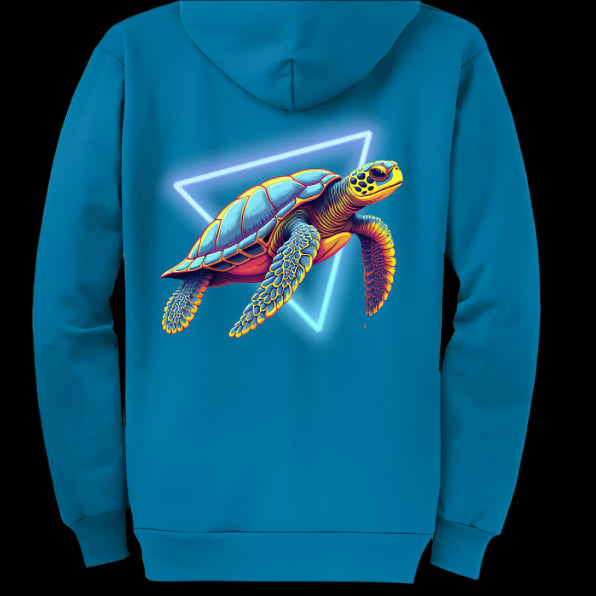 Neon Blue - BACK