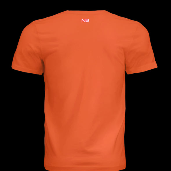 Solid Orange Triblend - BACK
