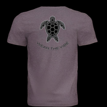 MAROON TRIBLEND - BACK