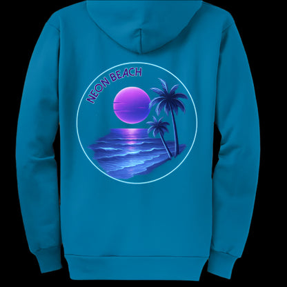 Neon Blue - BACK