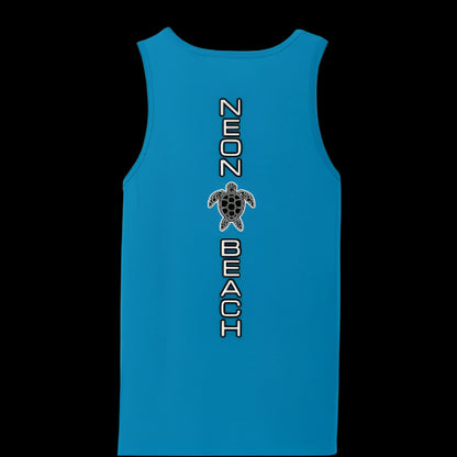 Neon Blue - BACK