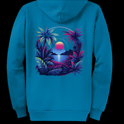 Neon Blue - BACK