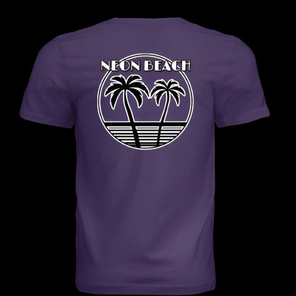 Solid Team Purple Triblend - BACK
