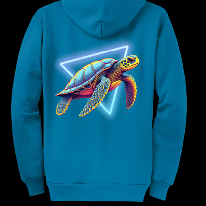 Neon Blue - BACK